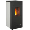 Poêle à granulés étanche Vulcano Silenzio – 9,2 Kw - Noir